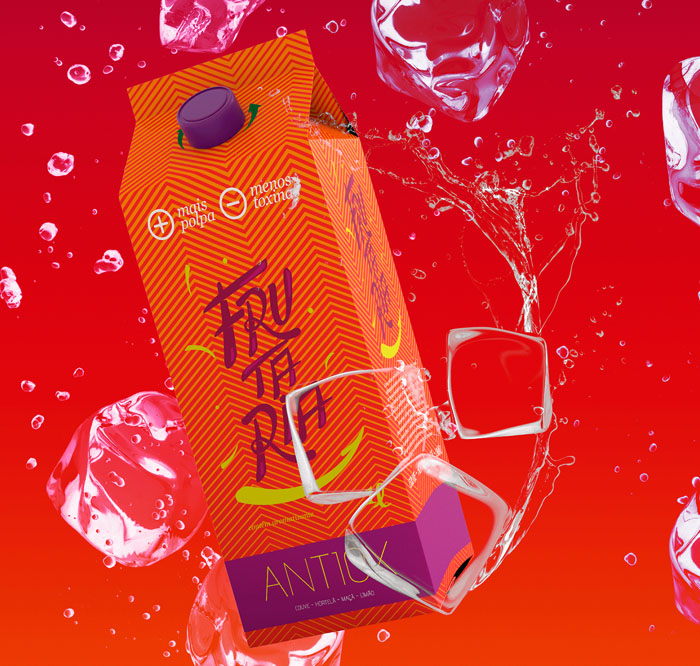 Frutaria果汁包装设计