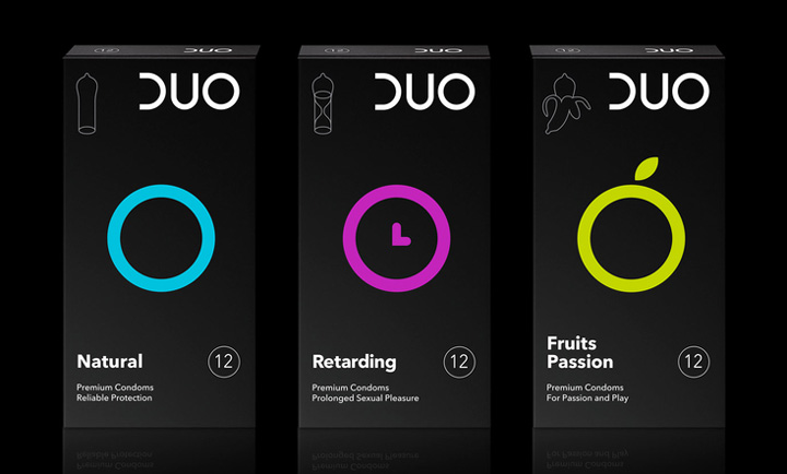 DUO避孕套品牌包装设计