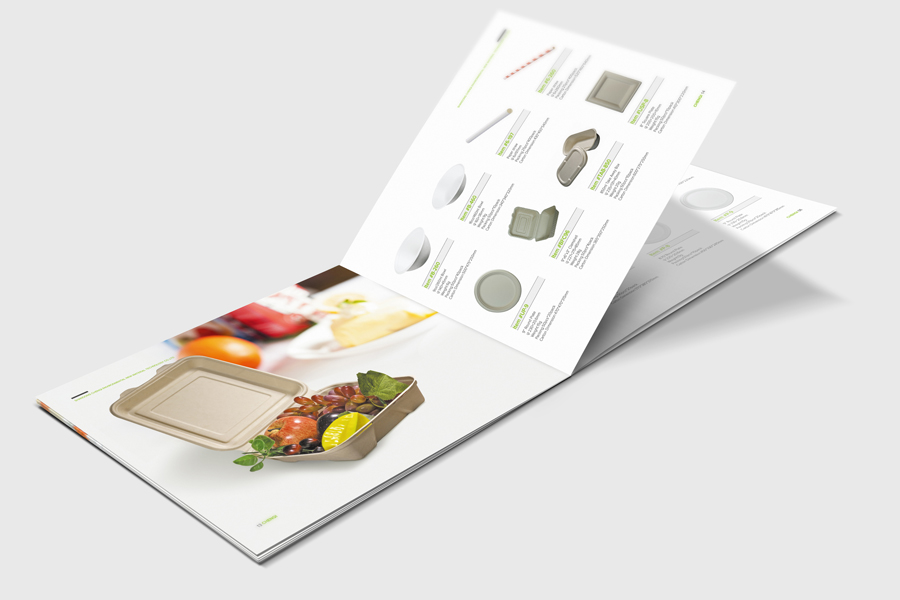 环保餐盒产品画册设计