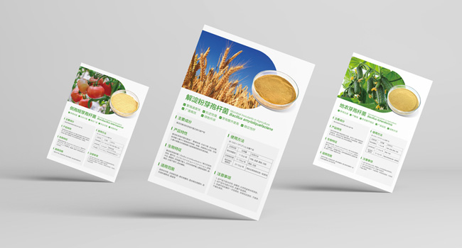 农业畜牧业画册设计、封套单页设计